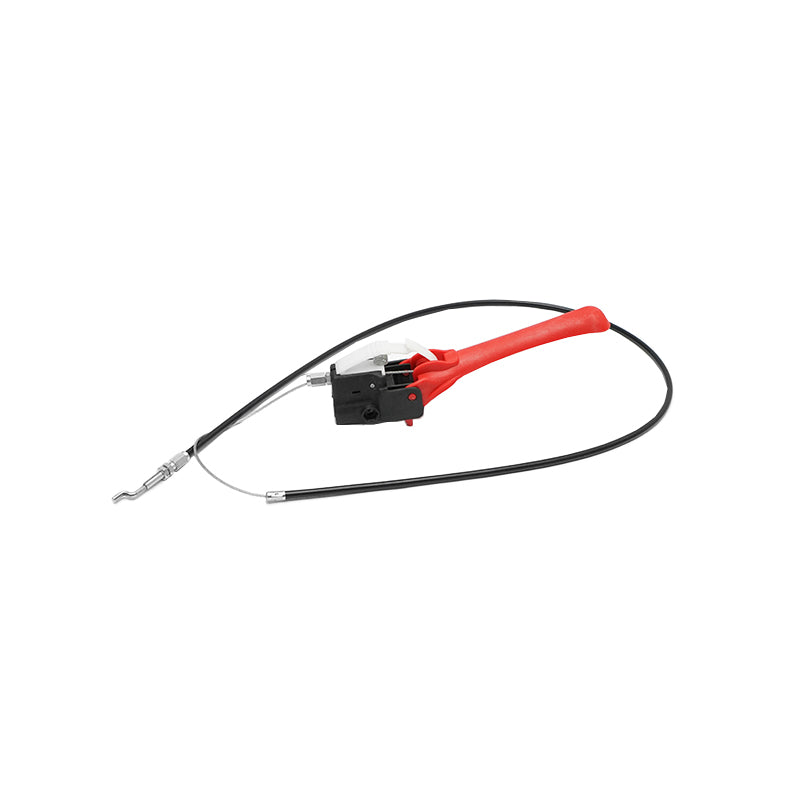 Clutch cable transmission with lever for Breckner Germany lawn mower